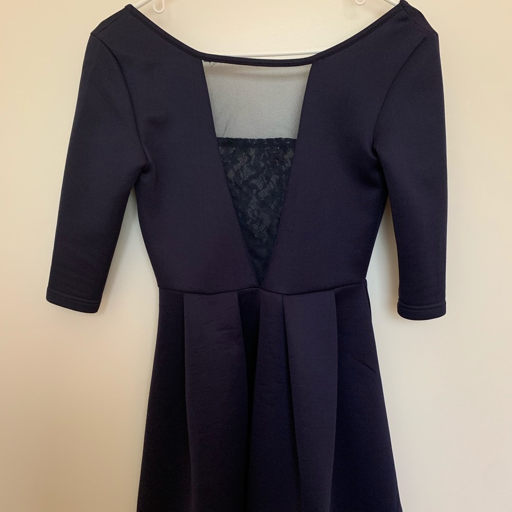 Blue Babydoll Dress